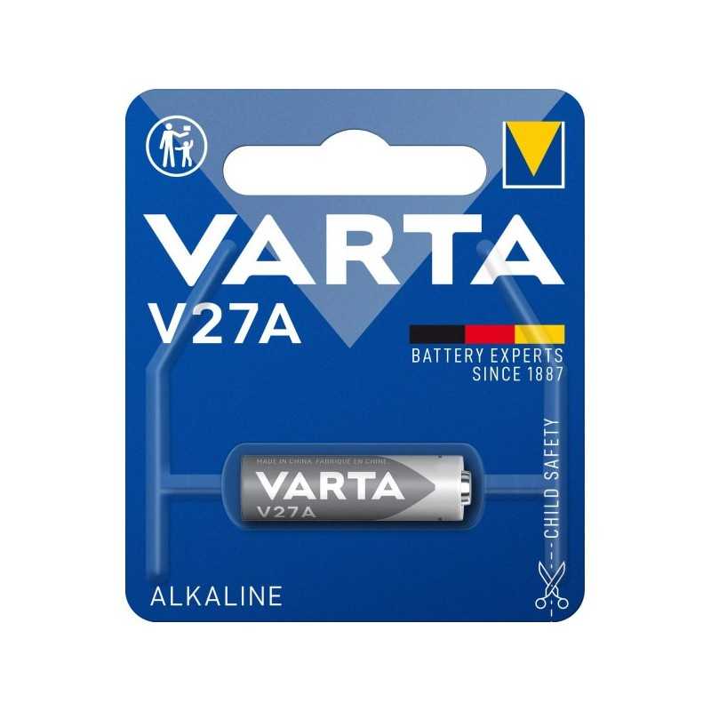 PILE VARTA ALCALINE 12V V27GA BLISTER DE 1 PILE VARTA ALCALINE 12V V27GA BLISTER DE 1