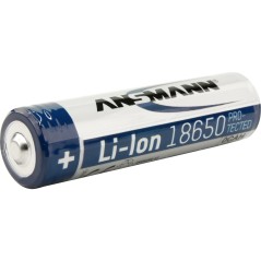 Batterie rechargeable spéciale ANSMANN 18650 9,36 Wh, Li-Ion 18650, 3,7 V, 2 600 mAh