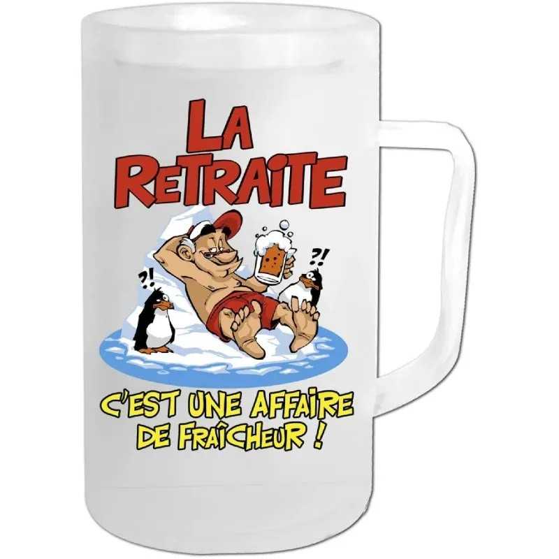 Chope réfrigérante retraite Chope réfrigérante retraite