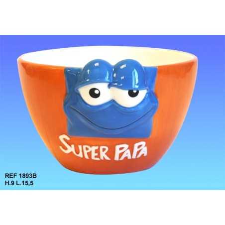 Bol Petit Déjeuner en Céramique « Super Papa »