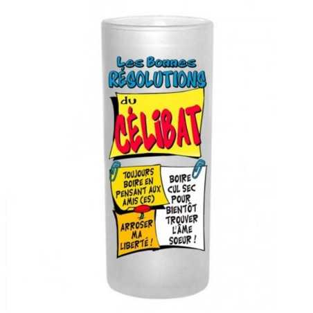 VERRE - LES BONNES RÉSOLUTIONS DU CÉLIBAT