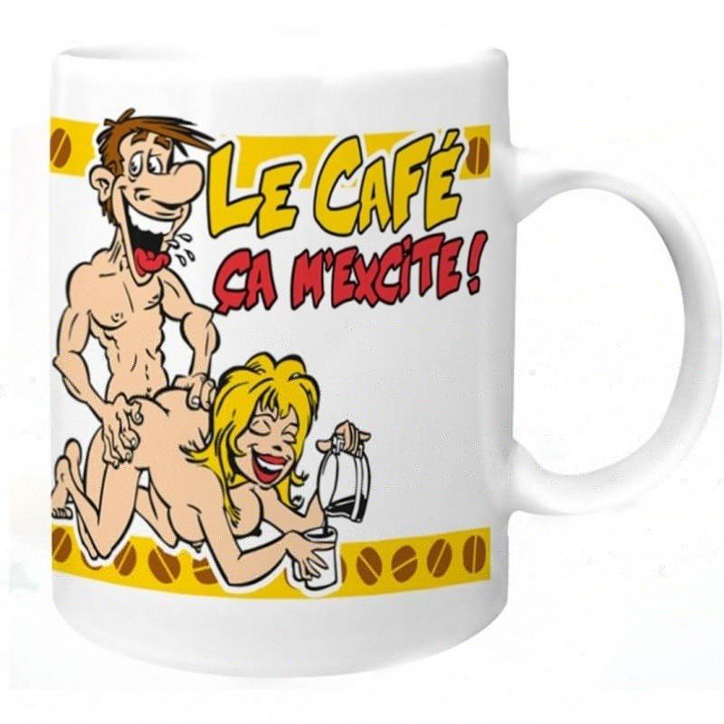Mug Sonore - Le Café ça m'excite ! Mug Sonore - Le Café ça m'excite !