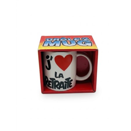 Mug - J'aime la Retraite