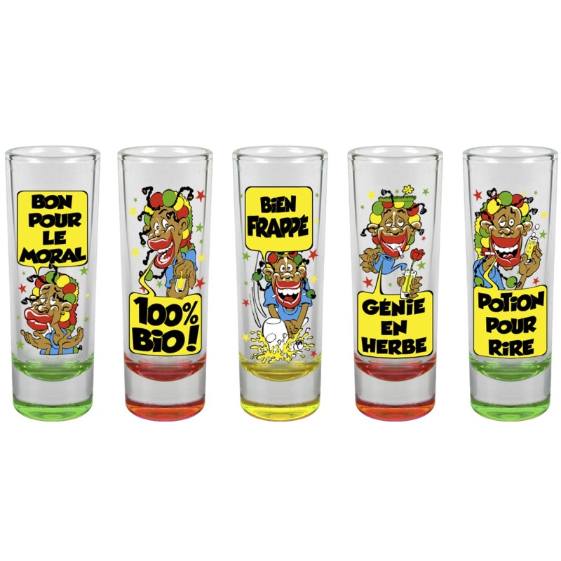 Pack 5 shooters rasta Pack 5 shooters rasta