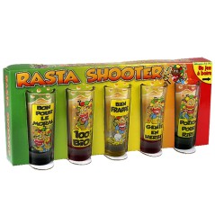 Pack 5 shooters rasta