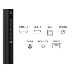 THOMSON ECRAN LCD 55 TV UHD QL 144H 4HDMI WFBT GTV