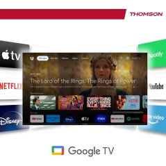 THOMSON ECRAN LCD 55 TV UHD QL 144H 4HDMI WFBT GTV