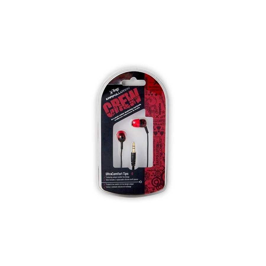 IFROGZ Casque Intra Crew Graffiti - Red