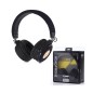 Casque noir bluetooth BT-018