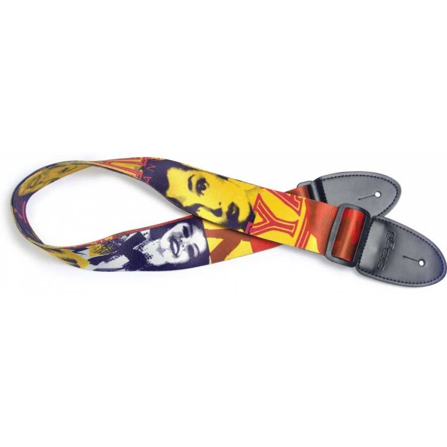 Sangle de guitare - Jaune