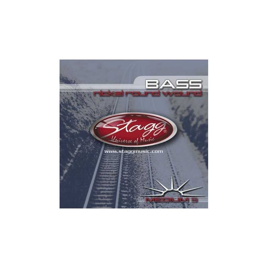 JEU DE CORDES POUR GUITARE BASSE - STAGG BA-4525-5S