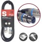 CÂBLE XLR STAGG - 3M - BLEU