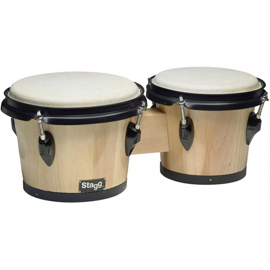 Bongos en bois Stagg BW-100