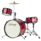 Batteries Acoustiques ROUGE Junior STAGG - TIM JR 3/16 RD