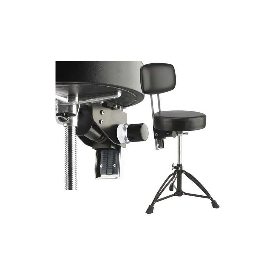 Siège batterie NOIR - STAGG DT-280R BK