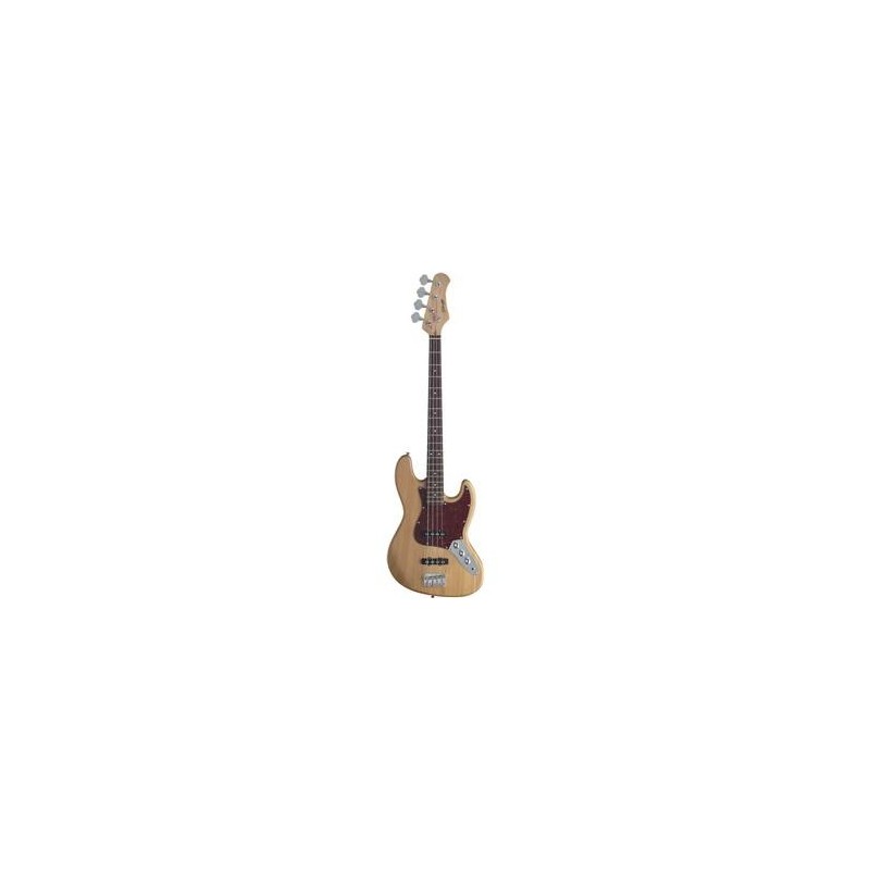Guitare Basse Standard Jazz NATUREL SATINE STAGG B300-NS