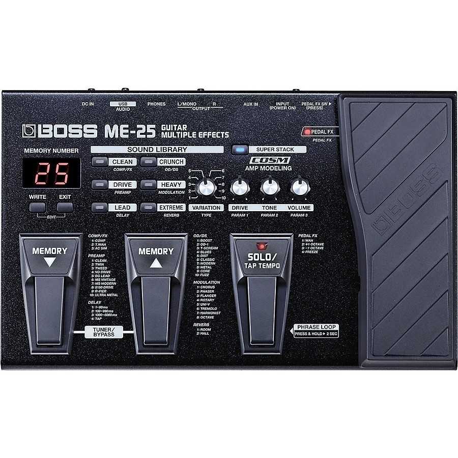Pédale d'effet BOSS ME-25