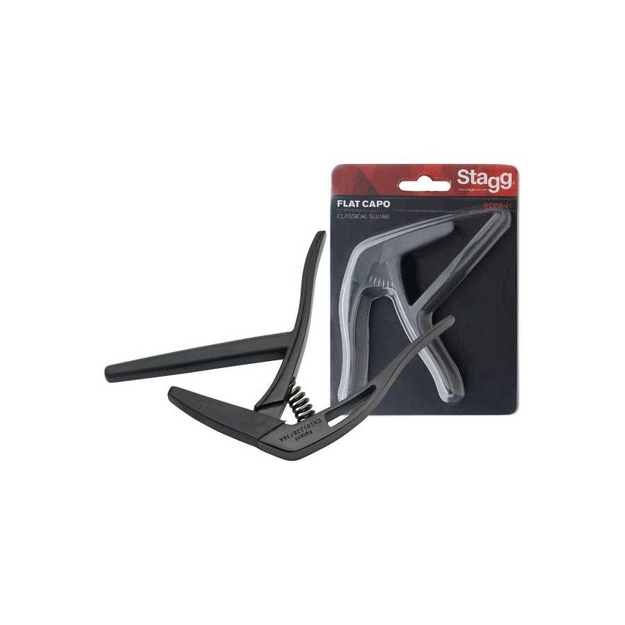 CAPODASTRE NOIR GUITARE CLASSIQUE - SCPX-FL BK