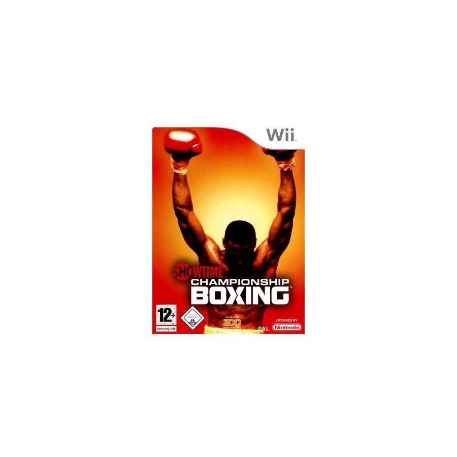 Jeu - Championship Boxing